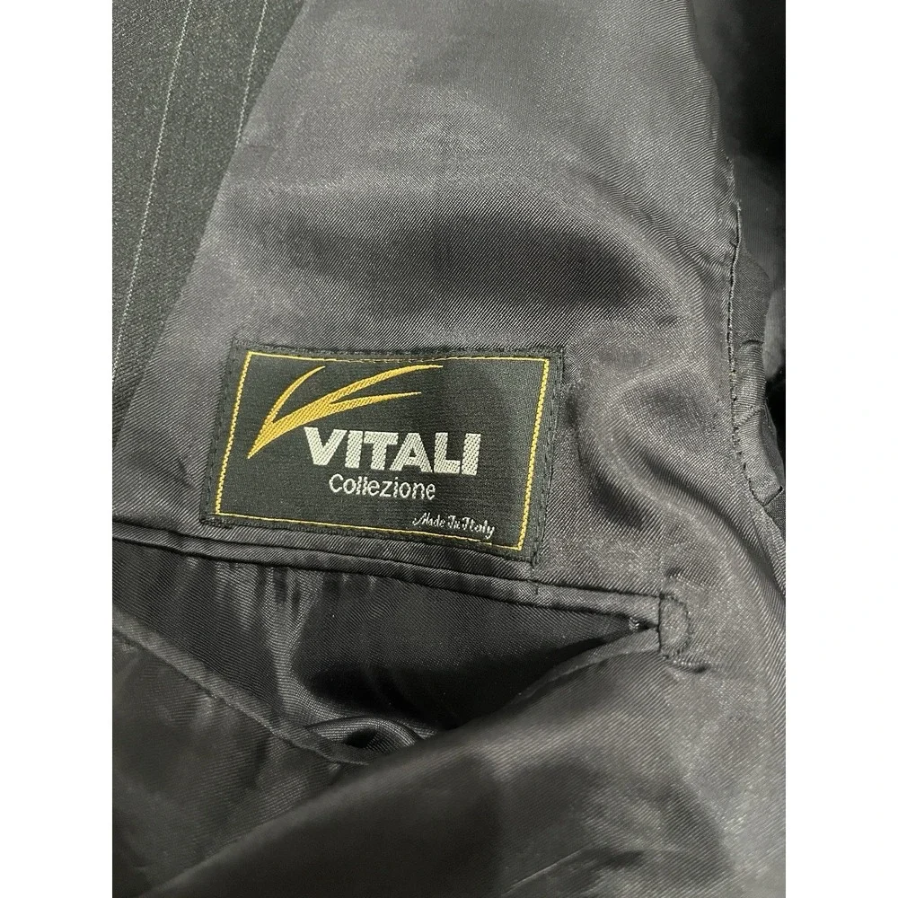 Vitali Made In Italy Men's 90% Wool 10% Cashmere Blazer Jacket Size 38 Short